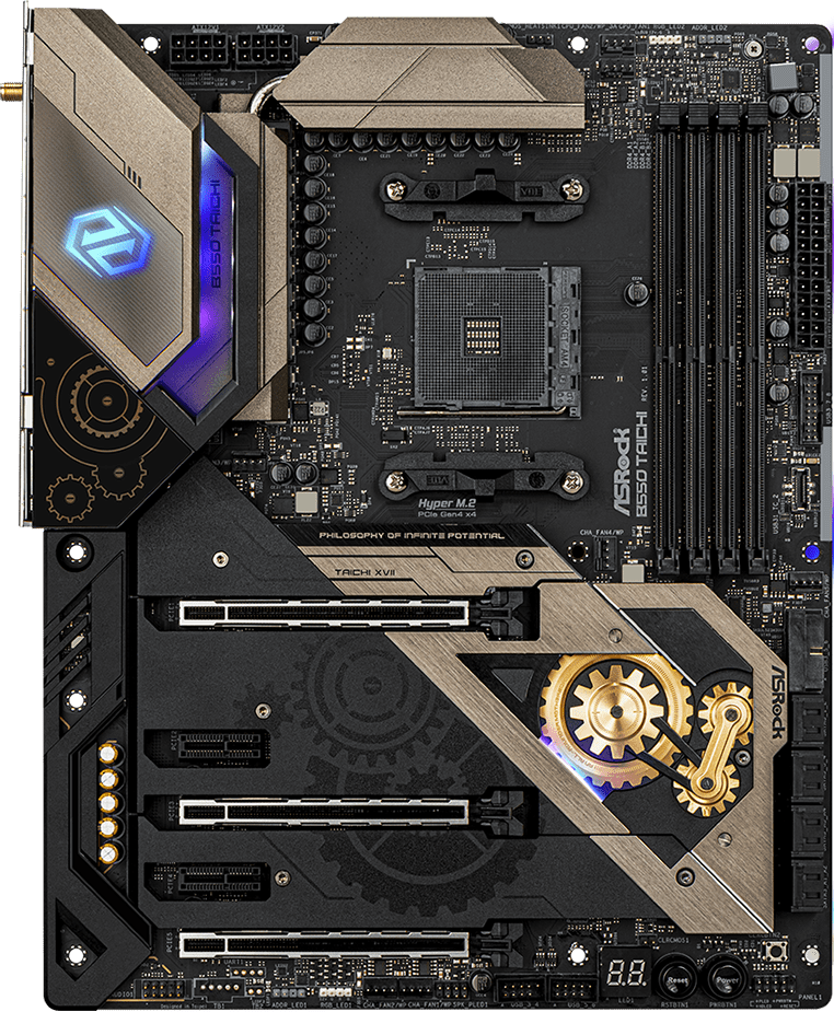 Asrock B550 Taichi - Motherboard Specifications On MotherboardDB